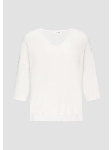 s.Oliver T-Shirt in 0210_ecru