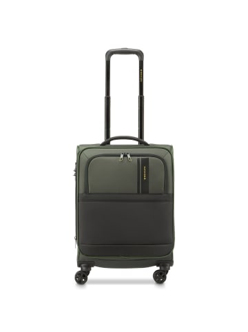 Roncato Metropolitan 4 Rollen Kabinentrolley 55 cm mit Dehnfalte green