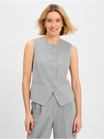 Marie Lund Weste in hellgrau - 0001