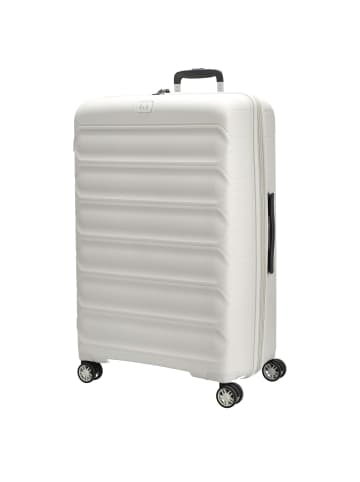 D&N Travel Line 4700+ - 4-Rollen-Trolley L 78 cm erw. (schwarz) in cream white