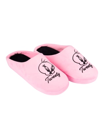 United Labels Looney Tunes Tweety Hausschuhe Puschen Slipper Pantoffeln in rosa