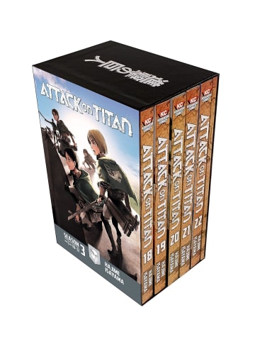 Sonstige Verlage Attack on Titan Season 3 Part 2 Manga Box Set (Attack on Titan Manga Box Sets, B