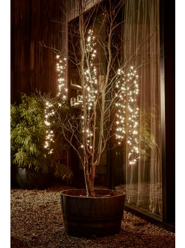 LUMINEO Baumbeleuchtung CLUSTER TWINKLE 480 LED 6 LED-Stränge in warm weiß