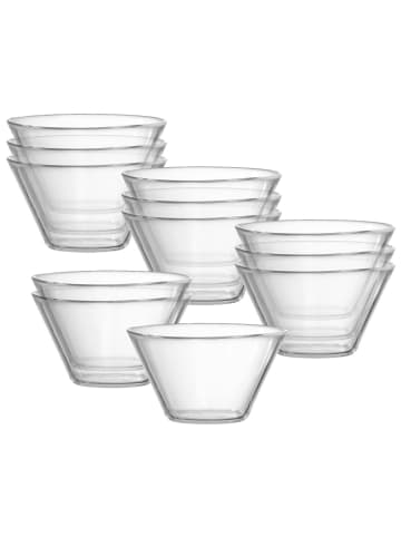 Ritzenhoff & Breker 12er Set Salatschalen Inga in Transparent ø 13 cm in transparent