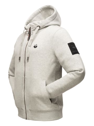 STONE HARBOUR Kapuzensweatjacke Billy Joy in Grey Melange