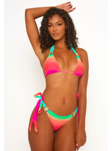 Moda Minx Bikini Top Club Tropicana Triangel Top in Watermelon Martini