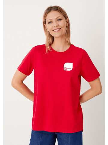 s.Oliver T-Shirt kurzarm in Rot