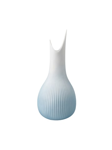 Goebel Vase " Studio 8  Raindrop Ice " in Eisblau