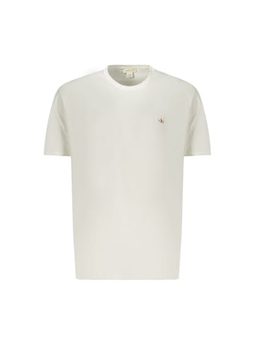 Calvin Klein Weißes Baumwoll-T-Shirt