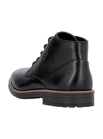 rieker Schnürstiefeletten in Schwarz