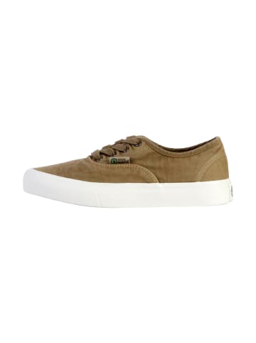 natural world Ingles Piso New Schnür-Tennisschuhe Beige