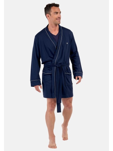 HOM Bademantel Rafael in Navy