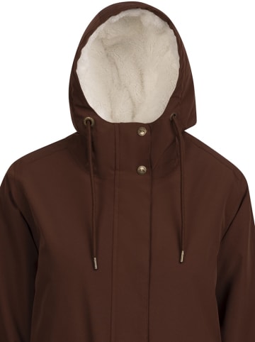 Trespass Regenjacke "Vailsom Rainwear Jacket" in Braun