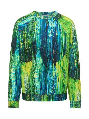 Carlo Colucci Sweatshirt Fauster in Petrol