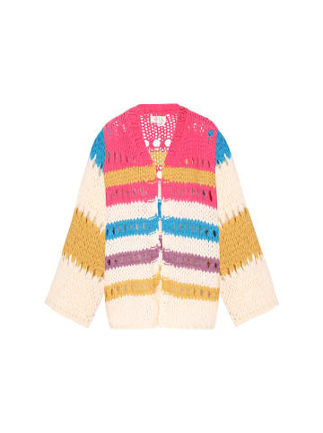 IZIA Cardigan in offwhite multicolor