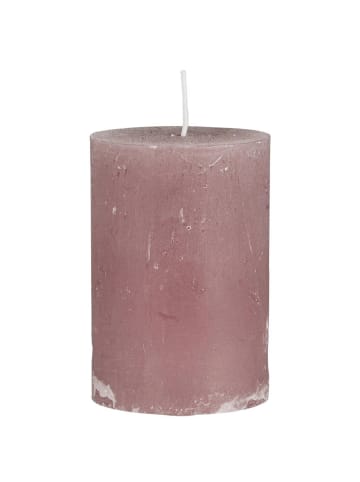 IB Laursen Rustikale Kerze Stumpenkerze Ø 6,8 cm in malva