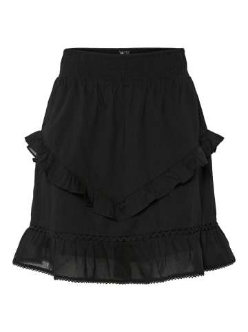 Pieces Minirock in Black