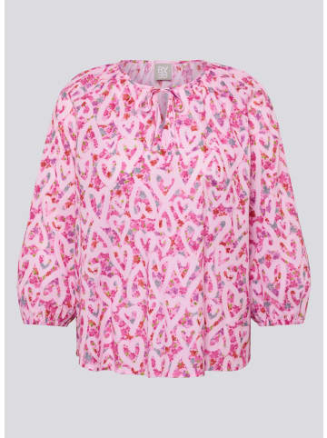 Rabe Bluse in Rosa