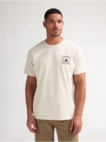 Petrol Industries T-Shirt mit Rückenprint Calor in Weiß