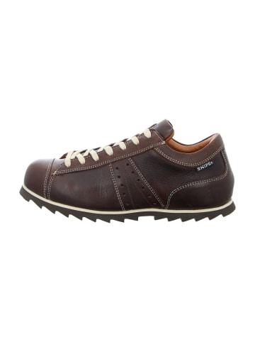 Snipe Sportliche Schnürschuhe in Braun