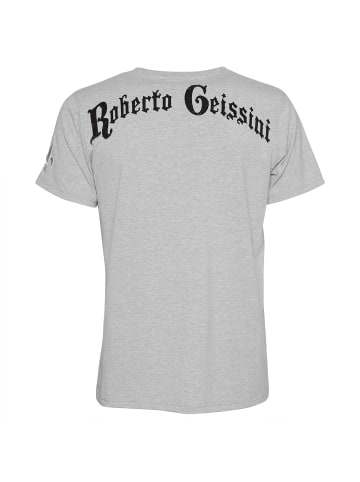 Roberto Geissini Nice to meet you T-Shirt Grau Unisex