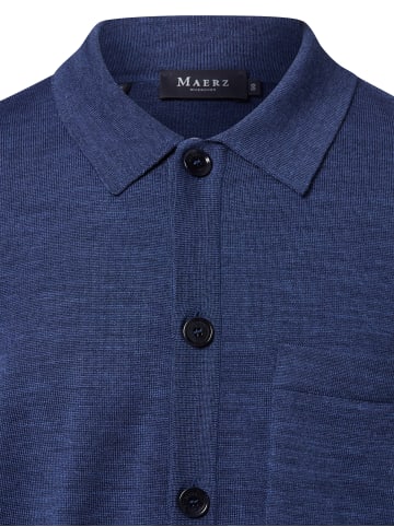 März Strickjacke in indigo - 0001