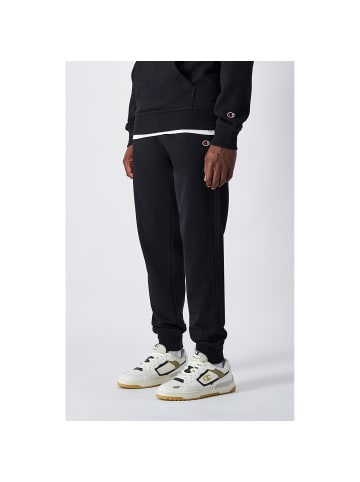 Champion Hosen lang Rib in Schwarz
