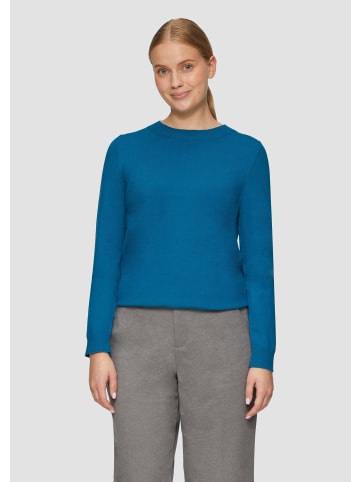 s.Oliver Strickpullover langarm in Petrol
