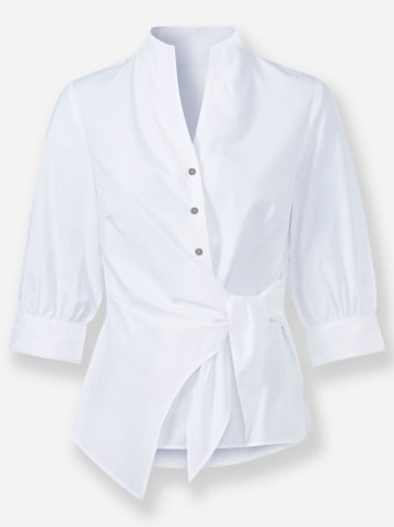 Heine Wickelbluse in weiß