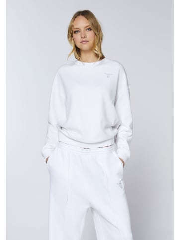 Chiemsee Sweatshirt in Weiß