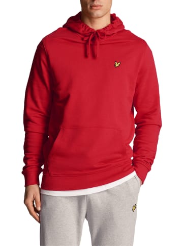 Lyle & Scott Kapuzenpullover in Feuerrot