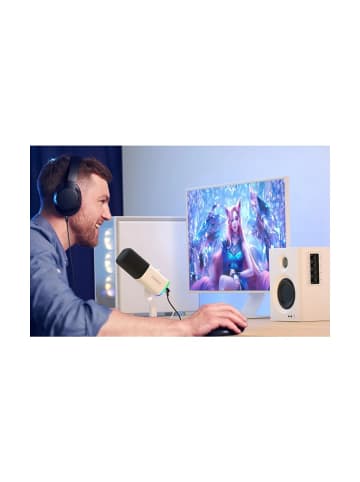 maono PD100X dynamisches Mikrofon weiß USB/XLR