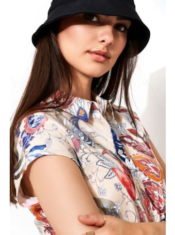 Wappen Kurzarmbluse für Damen in Bunt