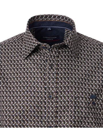 CASAMODA Freizeithemd in Braun