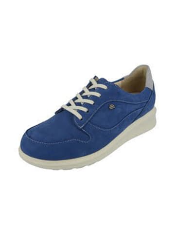 Finn Comfort Damen- Schnürschuhe Wanaka in Blau