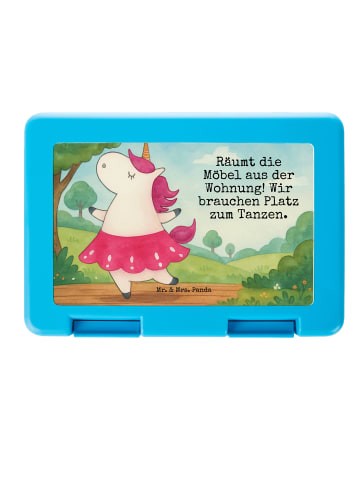 Mr. & Mrs. Panda Brotdose Einhorn Ballerina Design mit Spruch in Weiß