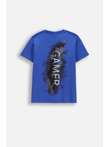 Coccodrillo T-shirt mit kurzen Ärmeln in kobaltblau