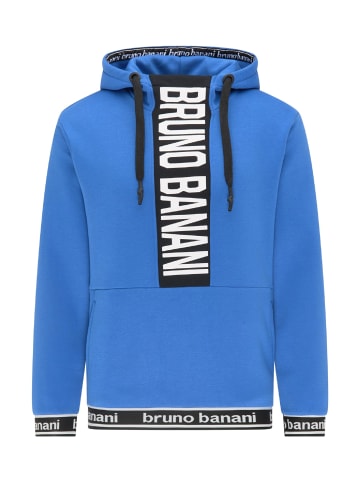 Bruno Banani Hoodie ohne Reißverschluss COOK in Royalblau