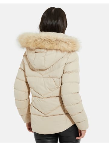 Threadbare Winterjacke THB Hails Fur Trim Puffer in Grau