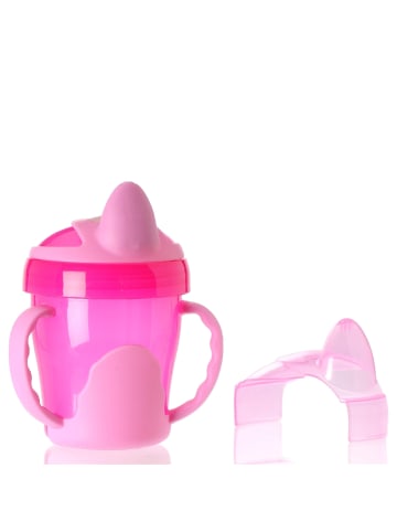 Vital Baby Mein erster Trinklernbecher mit Griifen -220ml pink