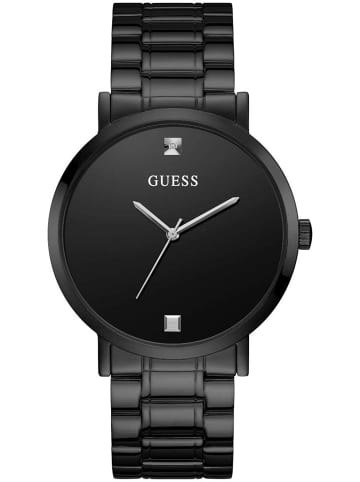 Guess Quarzuhr GENUINE DIAMOND in schwarz