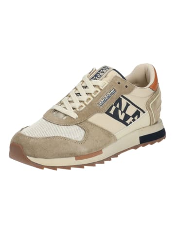 Napapijri Sneaker in Beige/Grün