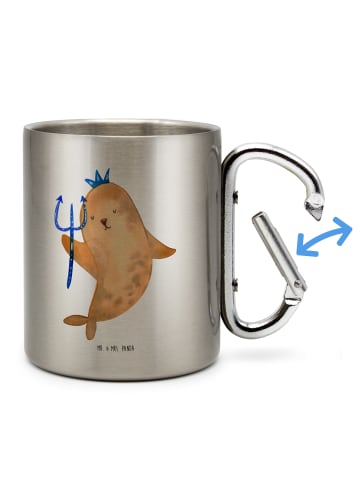 Mr. & Mrs. Panda Tasse Sternzeichen Wassermann ohne Spruch in Silber