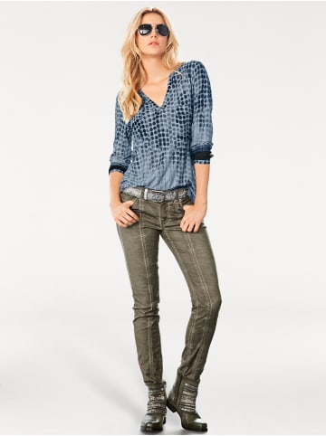 Heine Shirtbluse in blau