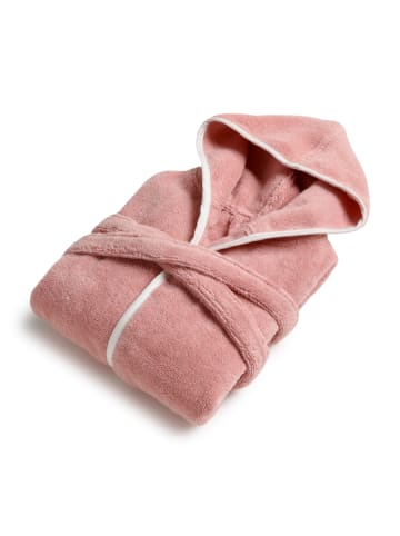 Möve Bademantel mit Kapuze Soft Hug in rosette