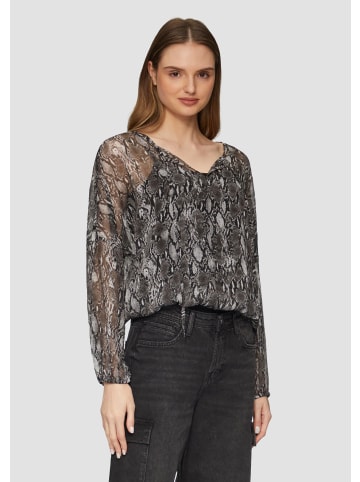 s.Oliver Bluse langarm in Grau