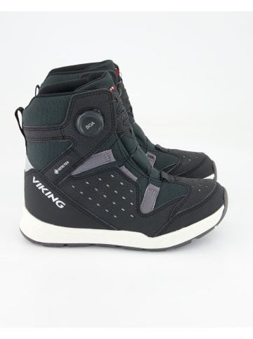 Viking Schnürstiefel in Schwarz