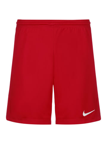 Nike Performance Trainingsshorts Park III in rot / weiß