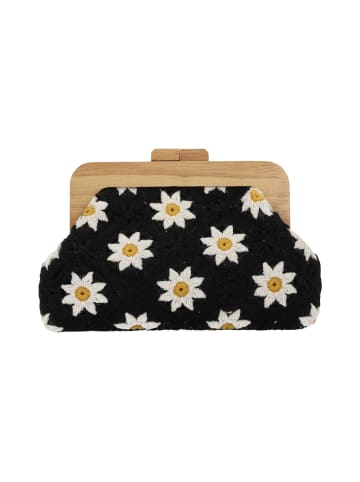 myMo Women Clutch in Black White