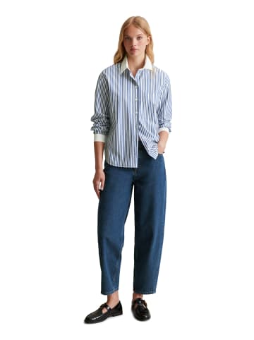 Marc O'Polo DENIM Streifenbluse regular in Medium Blue